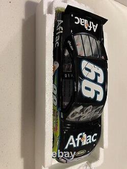 AUTOGRAPHED 99 Carl Edwards Aflac 2011 Ford Fusion 124 Diecast