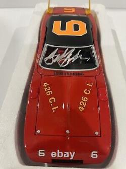 AUTOGRAPHED Buddy Baker's #6 1969 Dodge Charger Daytona University of Racing