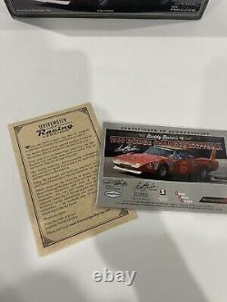 AUTOGRAPHED Buddy Baker's #6 1969 Dodge Charger Daytona University of Racing