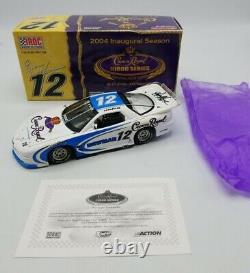 Action 2004 RYAN NEWMAN #12 Signed Crown Royal 1/24 IROC Firebird Xtreme Round 1