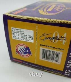 Action 2004 RYAN NEWMAN #12 Signed Crown Royal 1/24 IROC Firebird Xtreme Round 1