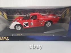 Alfa Romeo 33.2 Series Racing Daytona Diecast Car 118 Red Ricko 1968 #20 pilot