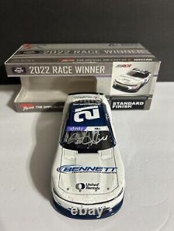 Austin Hill 2022 #21 Bennet Transportation United Rentals Daytona Win 1/24 Auto