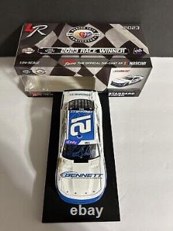 Austin Hill 2023 #21 Bennet Transportation & Logistics Daytona Win 1/24 Auto