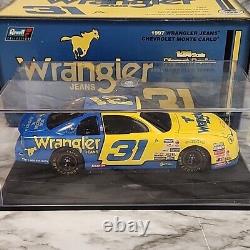 Autographed Dale Earnhardt Jr #31 Wrangler Jeans 1997 Monte Carlo COA Revell