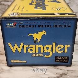 Autographed Dale Earnhardt Jr #31 Wrangler Jeans 1997 Monte Carlo COA Revell