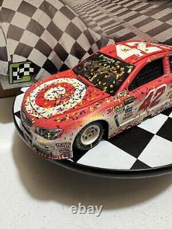 Autographed Kyle Larson #42 Target Richmond Win 2017 SS 1/24 Nascar Diecast