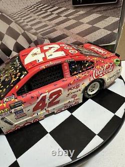 Autographed Kyle Larson #42 Target Richmond Win 2017 SS 1/24 Nascar Diecast