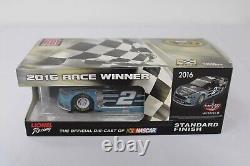 Brad Keselowski #2 2016 Daytona Raced Win Detroit Parts Penske 100 Wins Din #100