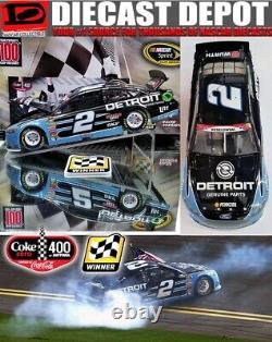 Brad Keselowski 2016 Daytona Coke 400 Win Detroit Genuine Parts 1/24 Action