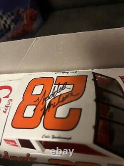 Cale Yarborough Hardee's Monte Carlo 124 Action AUTOGRAPHED By Waddell Wilson