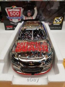 Dale Earnhardt Jr 2014 National Guard 1/24 Daytona 500 Raced Win Color Chrome