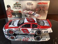 Dale Earnhardt Jr #8 Budweiser Born On Date 15 FEB 2004 Chevy Daytona 500 Signed