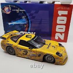 Dale Earnhardt Sr Jr Signed Photo #3 Daytona 1/18 Corvette Raced Version Action