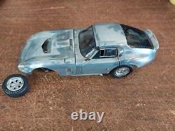 Damaged EXOTO Silver COBRA DAYTONA COUPE 118 DIE CAST CAR RACING LEGENDS