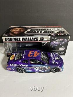 Darrell Bubba Wallace Jr 2018 #43 Click N Close Daytona 500 RV Autographed 1/24