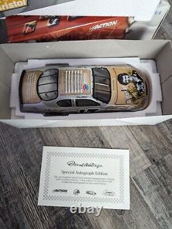 Darrell Waltrip 1/24 Autographed diecast King Of Bristol Motor Speedway #17 Read