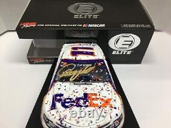 Denny Hamlin Autographed Diecast 2020 #11 Fedex Daytona Champion 1/24 Rcca Elite