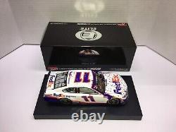 Denny Hamlin Autographed Diecast 2020 #11 Fedex Daytona Champion 1/24 Rcca Elite