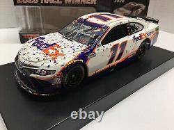 Denny Hamlin Autographed Diecast 2020 #11 Fedex Express Daytona Champion 1/24