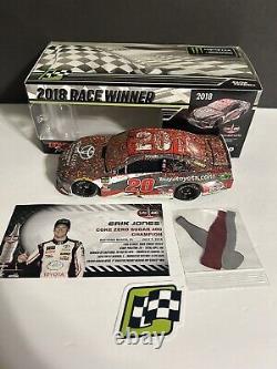 Erik Jones 2018 Buyatoyota.com Daytona Win 1/24 #20 Autographed