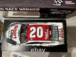 Erik Jones 2020 DIECAST #20 SPORT NASCAR Daytona Clash Winner Raced Version 1/24