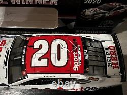 Erik Jones 2020 DIECAST #20 SPORT NASCAR Daytona Clash Winner Raced Version 1/24