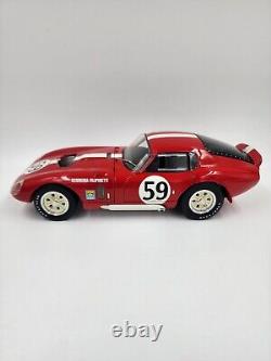 Exoto 1965 Cobra Daytona Coupe Le Mans #59 Filipinetti 118 Scale Diecast Car