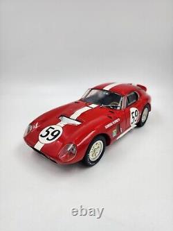 Exoto 1965 Cobra Daytona Coupe Le Mans #59 Filipinetti 118 Scale Diecast Car