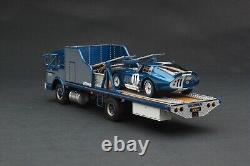 Exoto 43 1965 Cobra Daytona Race Car Transporter LAX To ORY # EXO00065GS4