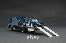 Exoto 43 1965 Cobra Daytona Race Car Transporter LAX To ORY # EXO00065GS4