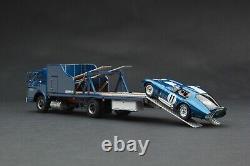 Exoto 43 1965 Cobra Daytona Race Car Transporter LAX To ORY # EXO00065GS4