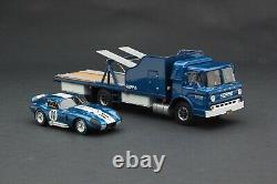 Exoto 43 1965 Cobra Daytona Race Car Transporter LAX To ORY # EXO00065GS4