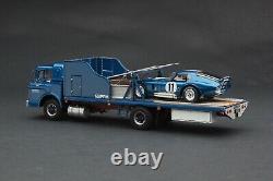 Exoto 43 1965 Cobra Daytona Race Car Transporter LAX To ORY # EXO00065GS4