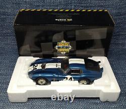 Exoto Cobra Daytona 24 Racing Legends 1965 Winner Coppa di Enna 1/18 Scale