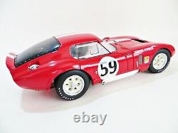 Exoto Racing Legends 118 Cobra Daytona, #59 Le Mans 1965. Sutcliffe/harper Mib