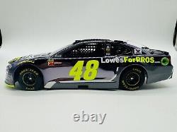 JIMMIE JOHNSON LOWE'S FOR PROS 124 2018 Color Chrome ELITE WITH MONSTER