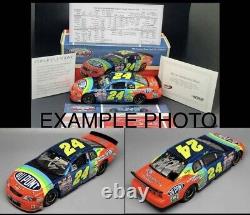 Jeff Gordon 1998 Atlanta Win Dual Autograph Liquid Color ARC 124 Diecast 10/36