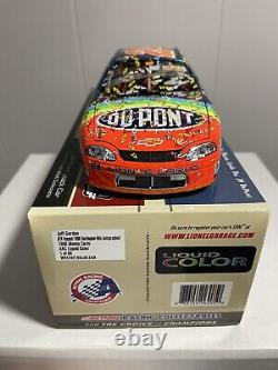 Jeff Gordon 1998 Dupont Darlington Win DUAL AUTO LIQUID COLOR 124 Scale Diecast