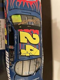 Jeff Gordon 2006 Dupont Sonoma Win AUTOGRAPHED Corporate Exclusive 124 Diecast