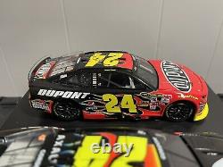 Jeff Gordon 2023 & 2024 Axalta/Dupont Fan Club Fantasy Next Gen SET 124 Diecast