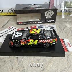 Jeff Gordon 2023 Axalta Fan Club Fantasy ELITE Authographed 124 Scale Diecast