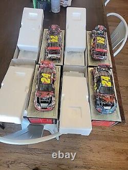 Jeff Gordon #24 Milestones 4Car Lot Indy, Charlotte, Daytona wins Amd 4X Champ