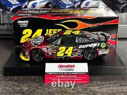 Jeff Gordon Autographed #24 DuPont Firestorm Fan Club Color Chrome 2024 1/24