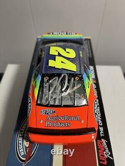 Jeff Gordon Dupont Atlanta Win DUAL AUTO 1 Of 24 Flashcoat Color 124 Diecast