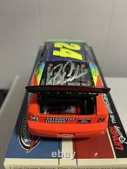 Jeff Gordon Dupont Atlanta Win DUAL AUTO 1 Of 24 Flashcoat Color 124 Diecast