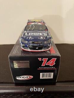 Jimmie Johnson 2014 #48 Lowe's Charlotte Coke 600 Elite Raced Win 124 Diecast