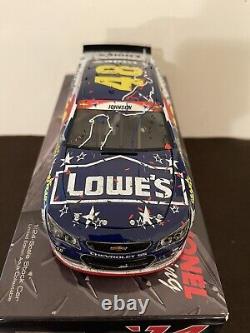 Jimmie Johnson 2014 #48 Lowe's Charlotte Coke 600 Elite Raced Win 124 Diecast