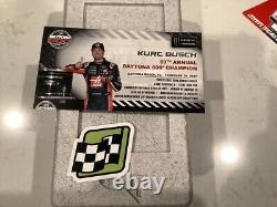 Kurt Busch 2017 Autographed Ford Haas Daytona 500 Race Win Diecast & 2022 Card