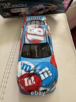 Kyle Busch #18 2009 M&Ms Gunmetal 1 of 288 SIGNED